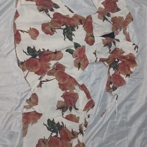 Floral Print Two-Piece Set